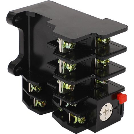 Relais de protection thermique contre les surcharges, protection contre les coupures de phase, protecteur de moteur 6,8-11 A AC 400 V (1/5)