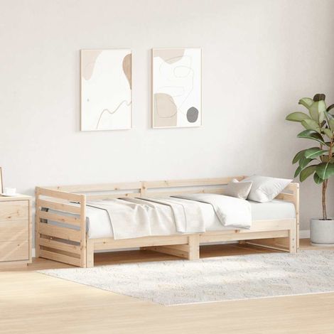 vidaXL Divano letto con letto estraibile senza Materasso 80x200 cm