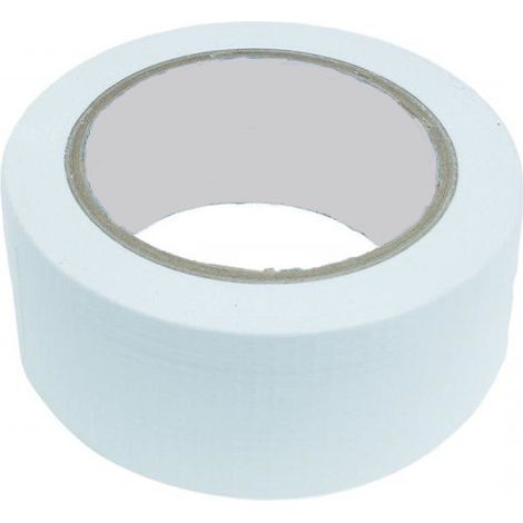NASTRO AMERICANO TELATO ADESIVO HOT MELT H50x25 BIANCO RINFORZATO AUTOADESIVO