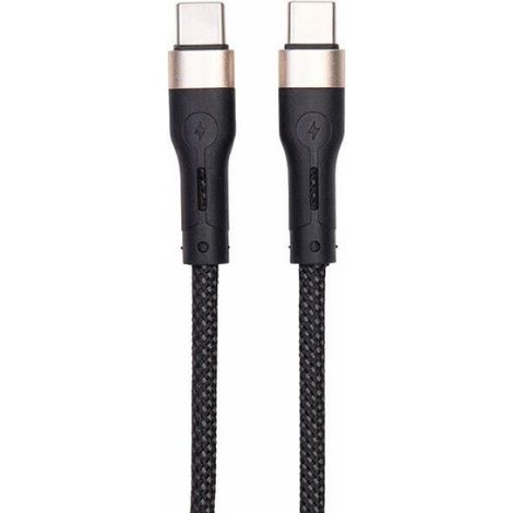 Câbles de chargement USB-C - Callstel - 1 m - Charge rapide 66 W - Aimant enrouleur - Pack de 2 (1/5)
