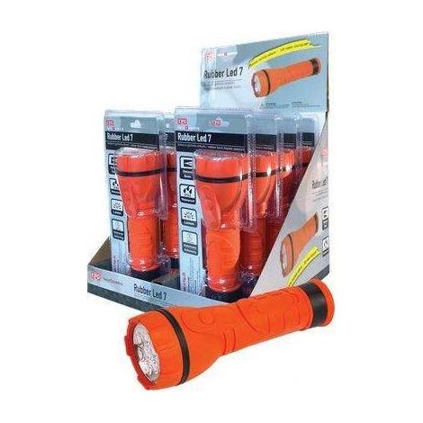 TORCIA LED RUBBER LED 7 EXPO LUCE QUADRA