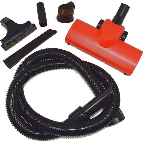 Numatic CHARLES 2.5 Metre Vacuum Hose + 4 Piece Tool Set + Turbo Head