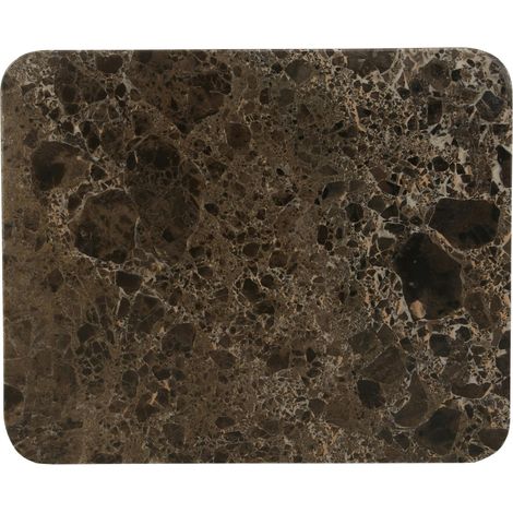 Habillage d'étagère marbre marron pour colonne 1 porte KASO (2 plaques) (1/4)