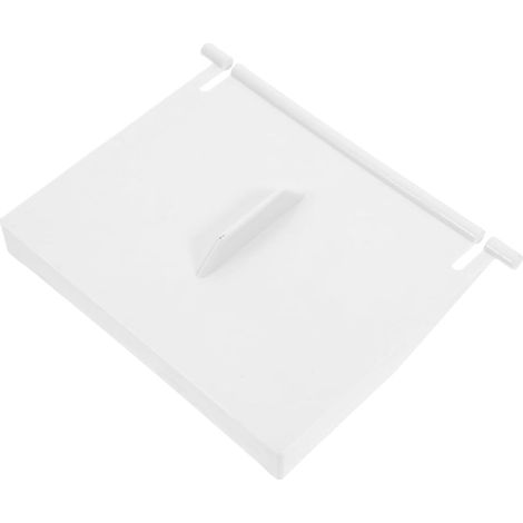 Volet Déversoir pour Skimmer de Piscine - Compatible avec 8926 - Clapet de Remplacement en Plastique - Empêche Le Reflux des Déchets - Blanc (1/5)