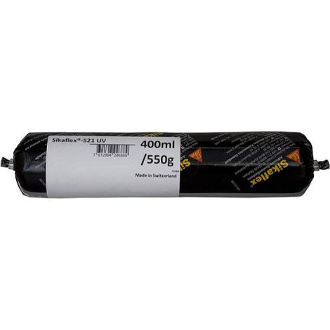 SIKA Sikaflex 521 UV Hybrid Mastic Adhesive - Bianco - Ricarica da 400ml