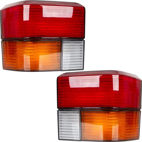 VW T4 90-04 BUS Rückleuchten gelb-rot links + rechts Set (1/5)