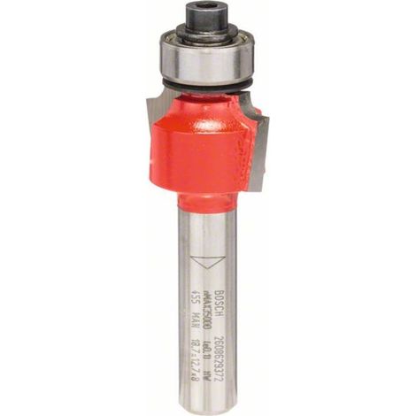Bosch 1x Fresa a raggio concavo Expert for Wood Raggio 3 mm, Lunghezza utile 12.7 mm, Professional Accessori per fresatrici portatili, rifilatori (1/4)