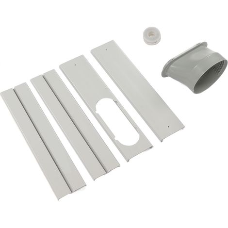 Nahtlos verstellbares Fensterkit für tragbare Klimaanlagen, AC-Deflektor für 150-mm-Rohr, einfache Installation, kompatibel mit mobilen Geräten (1/5)