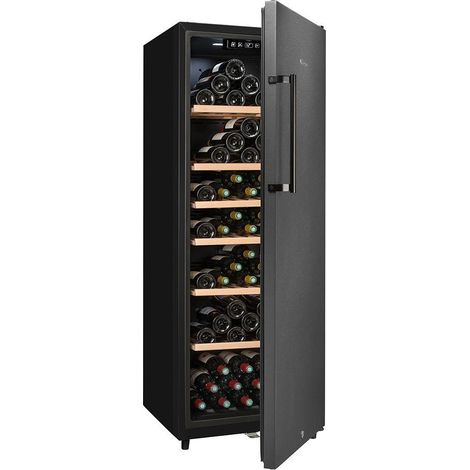 La Sommeliere CTPNE147E Weinlagerung Schwarz 147 Flaschen