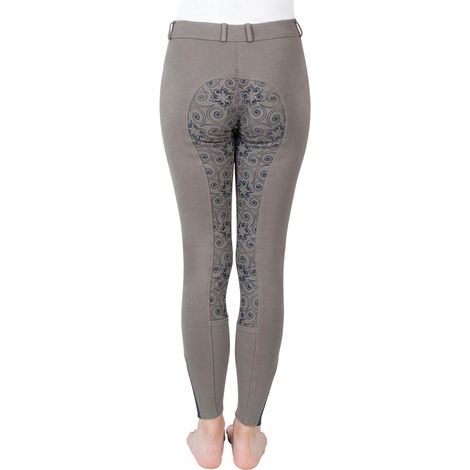 PFIFF Reithose Zahra , grau-blau, 42