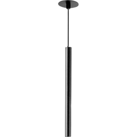 Thalassia Sp/I Suspension Led - Simple 7W 3000K 398Lm Faisceau 18° Finition Noir Satiné - Gealuce - Aluminium De Haute Qualité (1/3)