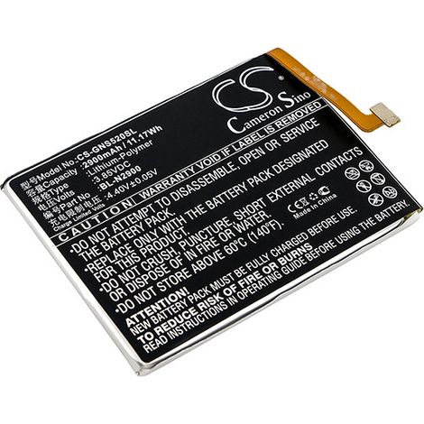 NX - Batterie téléphone, smartphone, GSM pour Gionee 3.85V 2900mAh - BL-N2900 (1/2)