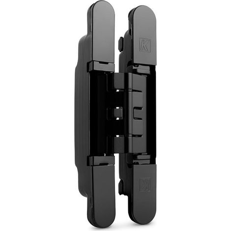 bisagra oculta. k2460. regulación tridimensional. puertas interiores - koblenz acabado cromo cepillad acabado negro
