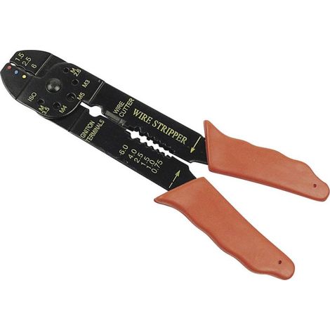 Brüder Mannesmann M 1092-S pinza de crimpar ligera de 225 mm