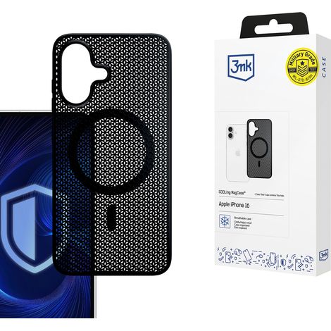 Funda MagCase con refrigeración 3mk para Apple iPhone 16 Plus (1/5)