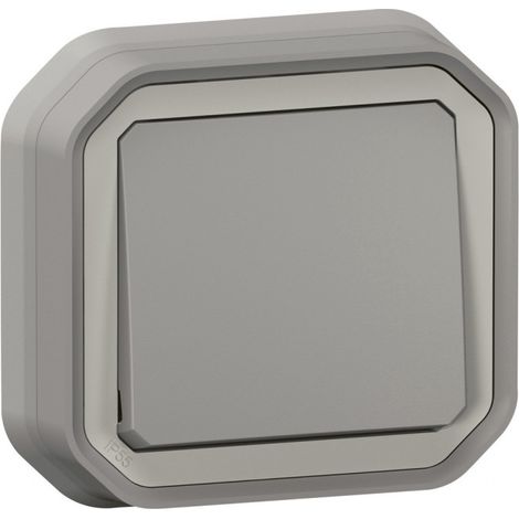 Legrand Plexo Wippschalter grau wasserdicht IP55