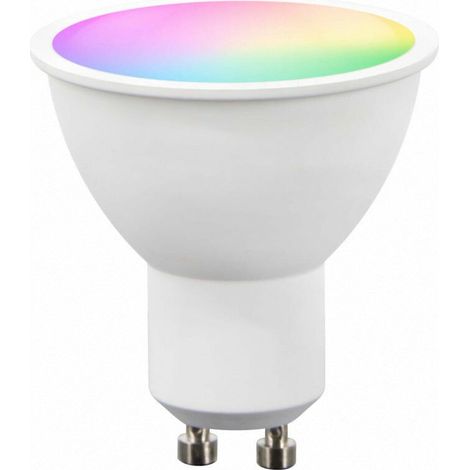 Ampoule LED Connectée WiFi GU10 5W RGBW - SILAMP (1/2)
