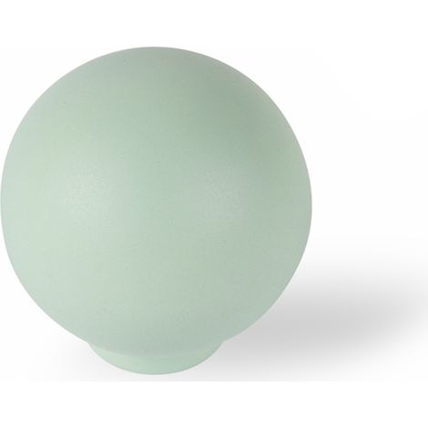Pomo para Mueble  Estilo Decorativo  Fabricado en ABS  Acabado en Verde Aguamarina  Medidas 252526 mm  Sistema de Fijación  Incluye Tornillos M4  1 Unidad -