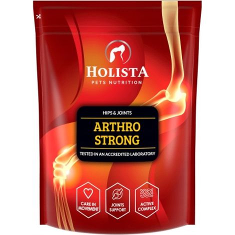 HOLISTA Arthro Strong Ergänzungsfuttermittel für Hunde und Katzen für Knochen und Gelenke 600 g (1/2)