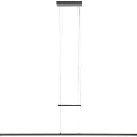 Steinhauer - lampada a sospensione - Profilo - nero - acrilico