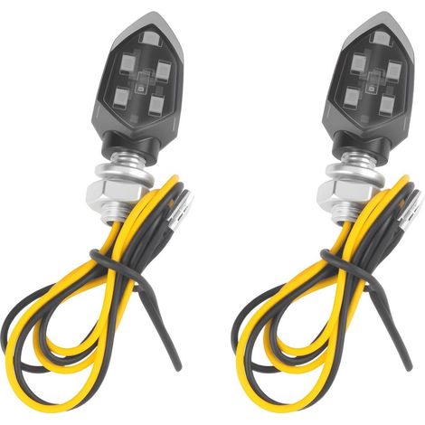 Mini Clignotant LED Adapté Aux Motos 12V, Indicateurs de Moto, Clignotants Lumières, lumières étanches, pour Voitures à pédales (1/5)