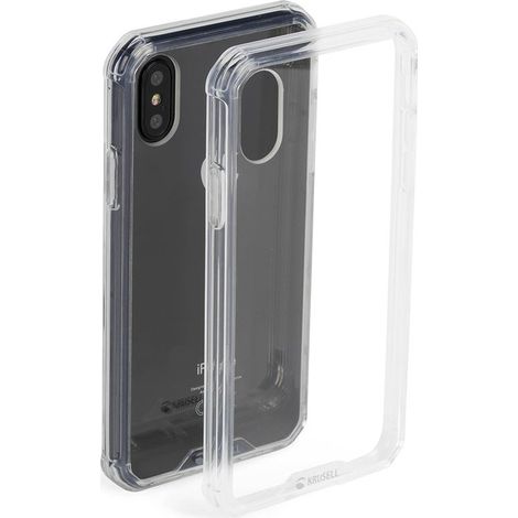 Cover Krusell Kivik Pro - Custodia per iPhone X (trasparente) (1/4)