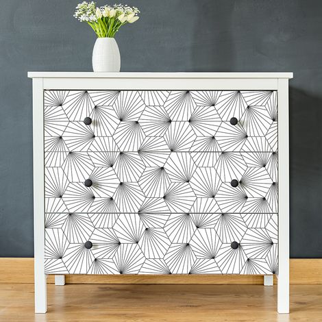Sticker meuble scandinave 60 x 90 cm – Pour tous types de meubles – Surface couverte 0.54 m² – Facile à poser et à personnaliser - MARK 60 X (1/5)