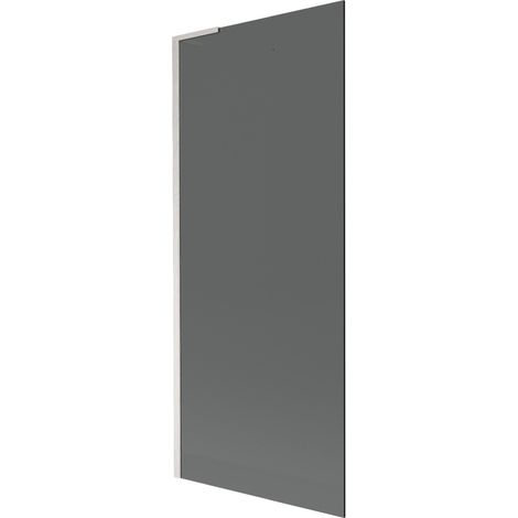 Mexen Next L paroi de baignoire à 1 vantail 80 x 150 cm, graphite, nickel brossé - 895-080-000-03-40-97 (1/5)