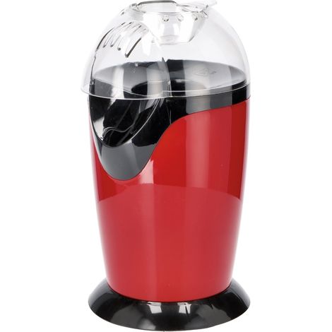 Regalo Italiano Macchina Popcorn Elettrica D 16 cm H 31 Cm 1.200 W Rosso