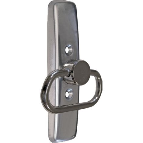 Tapadera inox con anillo cromado para ventana Map 905