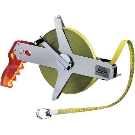 Metro a nastro lungo - STANLEY - 1-34-477 - 30 m x 12,7 mm - Nastro in acciaio - Mabolon Master II (1/5)