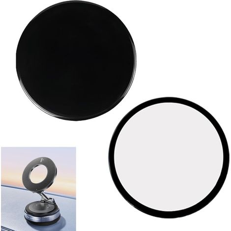Stück 80-mm-Klebe-Montagescheiben für Armaturenbrett, universelle Klebe-Montagescheiben für Autos, Saugnapfhalterung für GPS-Handy, hitzebeständiger und vibrationsfester Aufkleber (1/5)