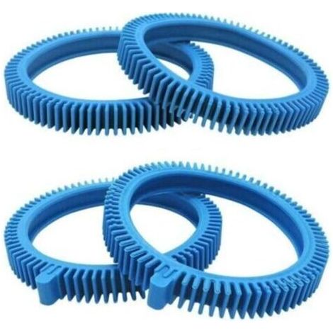 Pneu Cranté Avec Ergot - Pour Robot Piscine Victor 2 Roues 4 Roues R300 - Roue Arrière - 1 Pièce (1/4)