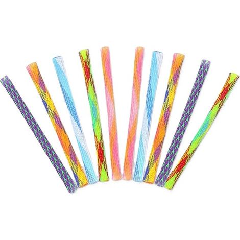 Lot de 10 ressorts et plumes pour chats - Jouets interactifs pour chatons et chats - Jouets à plumes colorés - Ressorts pour stimulation et amusement (1/5)