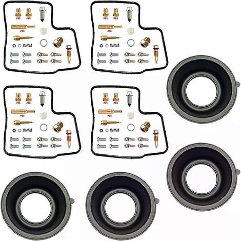 Kit de réparation de carburateur pour HONDA VF 700C MAGNA V45 VF700C 1984-1986 (pièces à membrane et flotteur)Réparation et diaphragme (1/5)