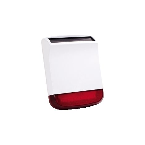Sirena wireless da 115DB con pannello solare operativa anche in modo autonomo