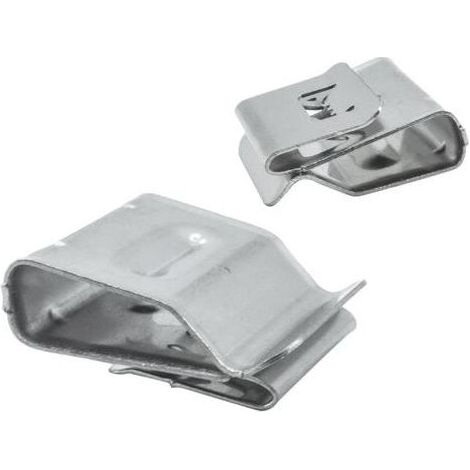 Clips de Câble de Panneau Solaire Clips de Câble Photovoltaïque Clips de Serrage de Fil de Cadre de Remorque en Acier Inoxydable (30 Pcs/ST2) (1/4)