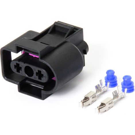 1J0973202 is a car connector for Volkswagen Passat water bottle plugs, model DJ70235Y-3.5-21. (1/3)