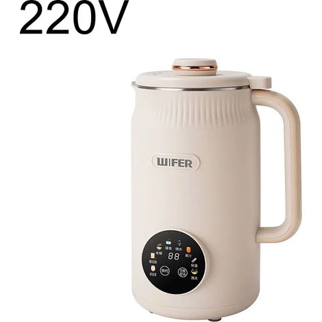 (Beige, 220 V) Machine à lait de soja multifonctionnelle, entièrement automatique et compacte, révolutionnaire pour la maison. (1/5)