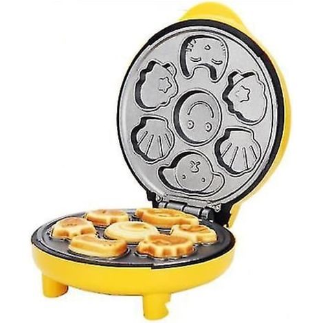 Machine à gaufres multifonction, appareil à crêpes et gaufres, petit-déjeuner rapide, 3-en-1, antiadhésif, 220V (1/3)