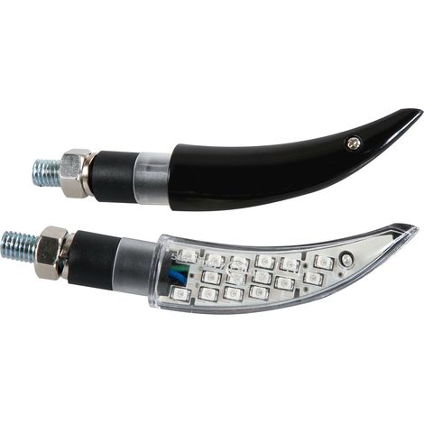 Katana, indicatori direzione a Led - 12V LED - Nero