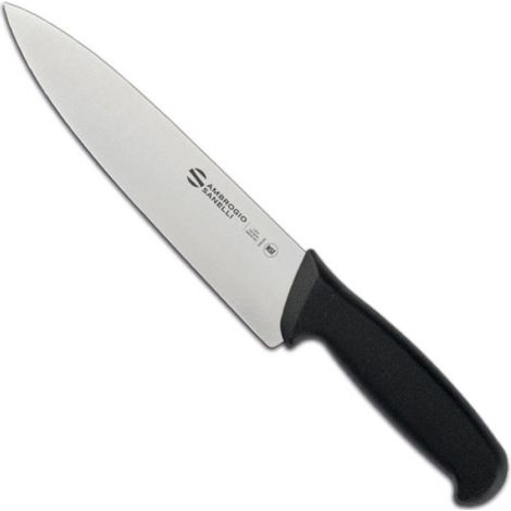 Couteau De Chef - Acier Inoxydable Nitro-B - Lame 200 mm - Manche Sebs Ergonomique - Stérilisable - 1 Pièce