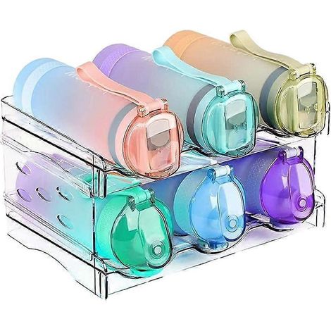 Porte-bouteilles amovible à 3 niveaux pour placard de cuisine (1/4)