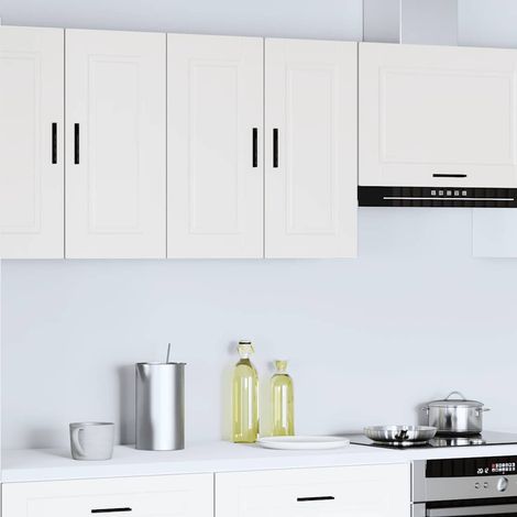 Maison Exclusive - Pensile da Cucina Porto Bianco in Legno Multistrato