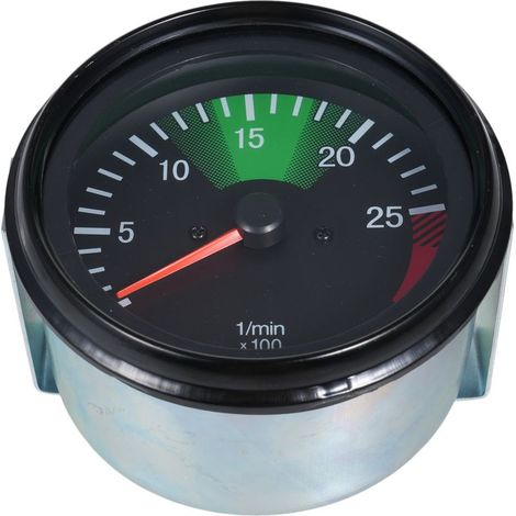 Tachymètre 12V, 3.75 pouces, 0-2500RPM/min, 637HZ, remplacement pour voiture et moto, pour Mercedes Benz, tableau de bord modifié 100mm (1/4)