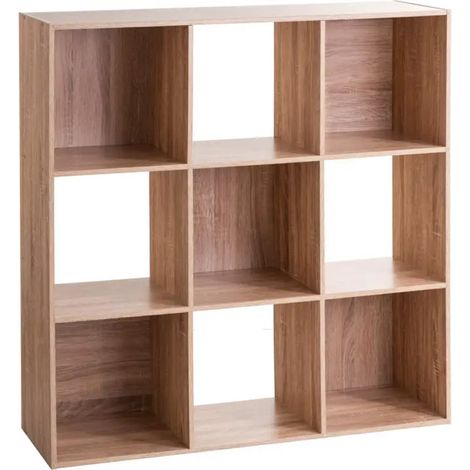 Étagère 9 Cases "Mix N Modul" 100cm Naturel