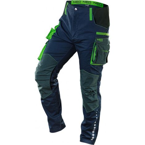 PREMIUM Arbeitshose, 62% Baumwolle, 35% Polyester, 3% Elasthan, Größe S