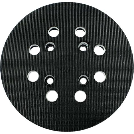 Plateau ponçage 125mm pour Bosch PEX series - Dureté moyenne - Système accessoires complet - Installation facile (1/5)