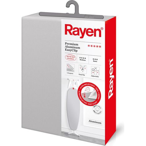 RAYEN - Housse de repassage premium 130 x 47 cm