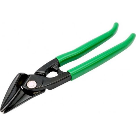 BAHCO - Cisaille à tôle pr coupe droite et rectiligne de matériaux durs ou moyen, 280 mm
